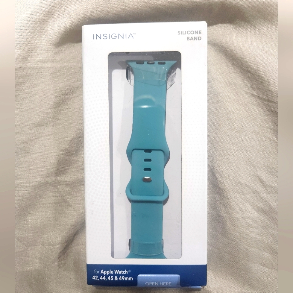Silicone apple watch band